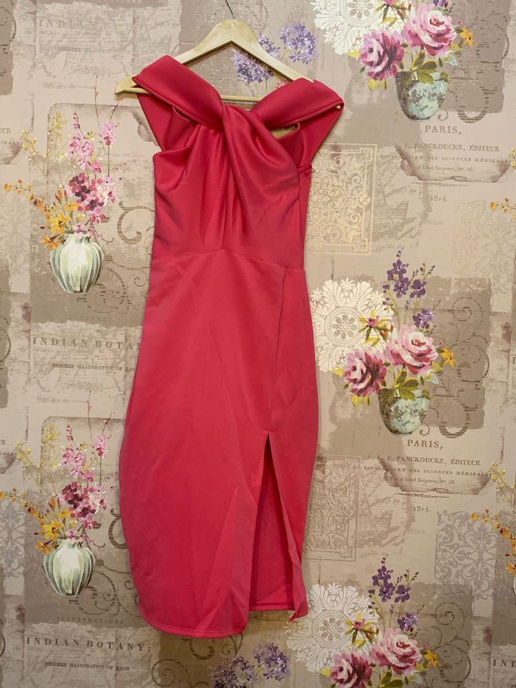 Chic Pink Party Dress