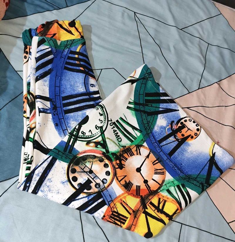 Premium Lycra Digital Print Skirt