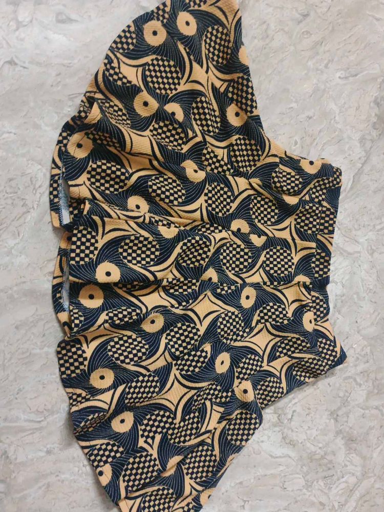 Geometric Pattern Skirt