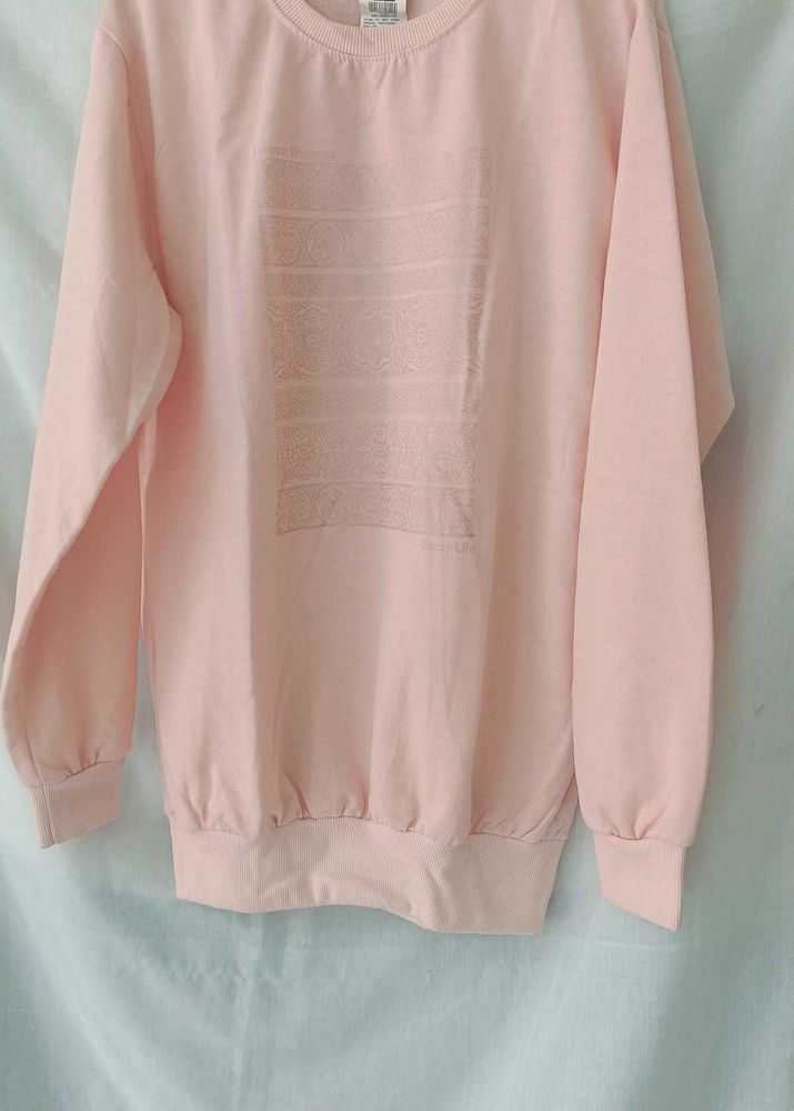 Pink Long Sleeve Top