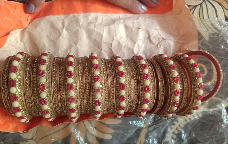 Indian Wedding Bangles - Set of 24
