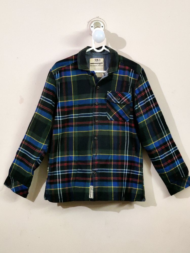 IMPORTED MENS RUGGED SHIRT (DENIM/COTTON)