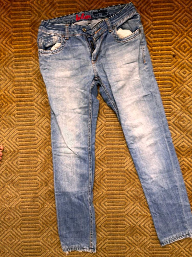 Light Wash Denim Jeans