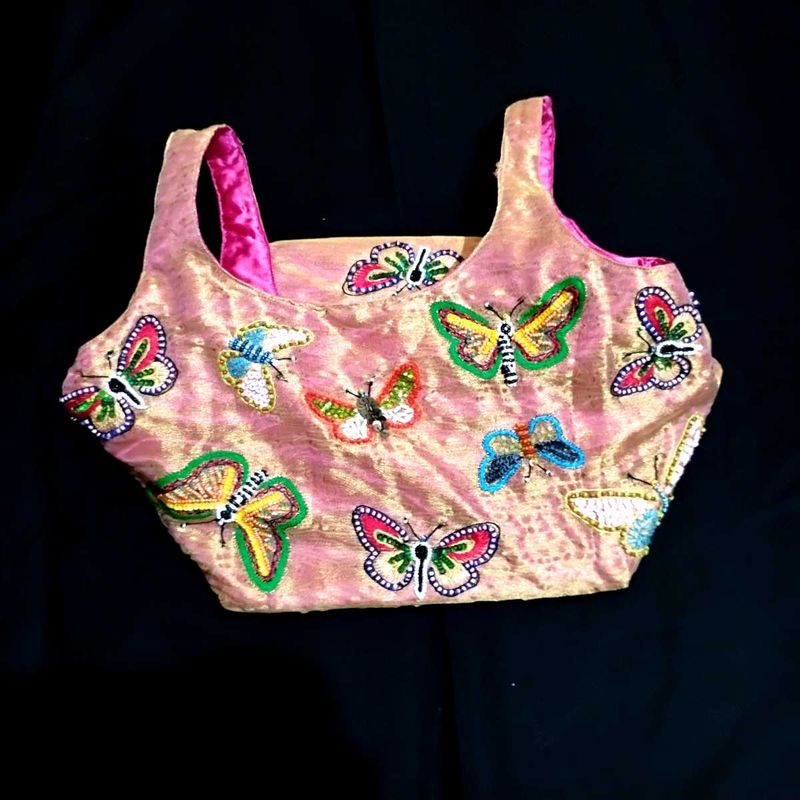 Butterfly Beaded Bag