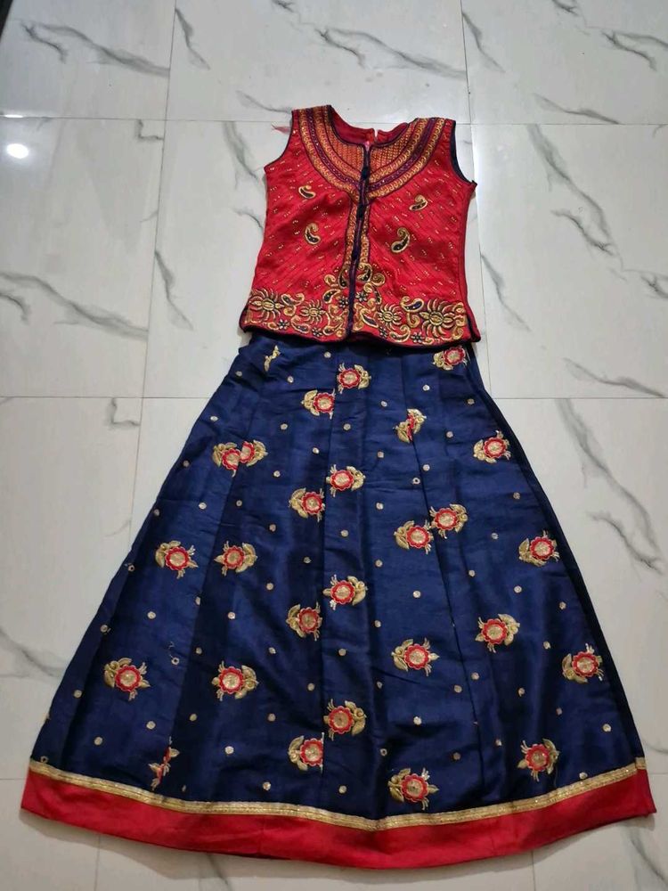 Ethnic Skirt And Top