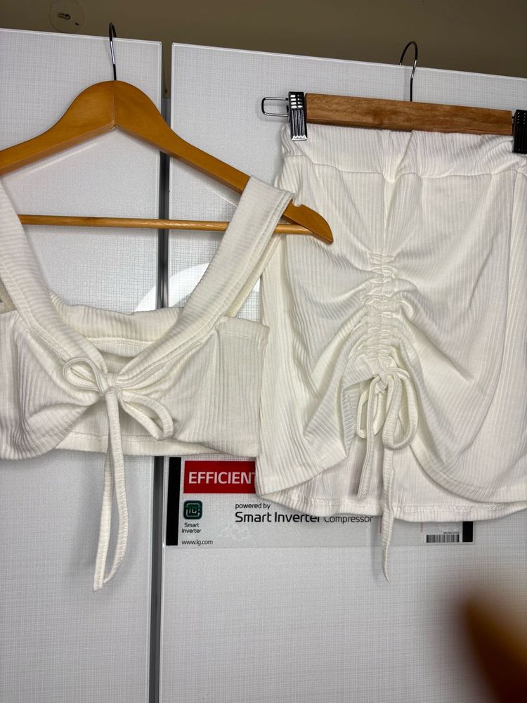 White Two-Piece Set