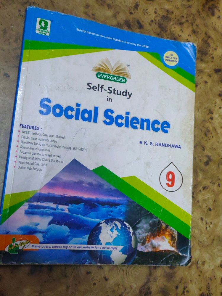 Evergreen Social Science Class 9th Book