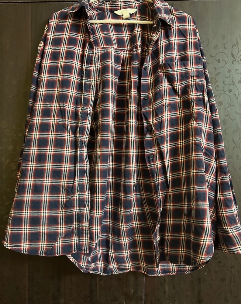 Plaid Flannel Shirt