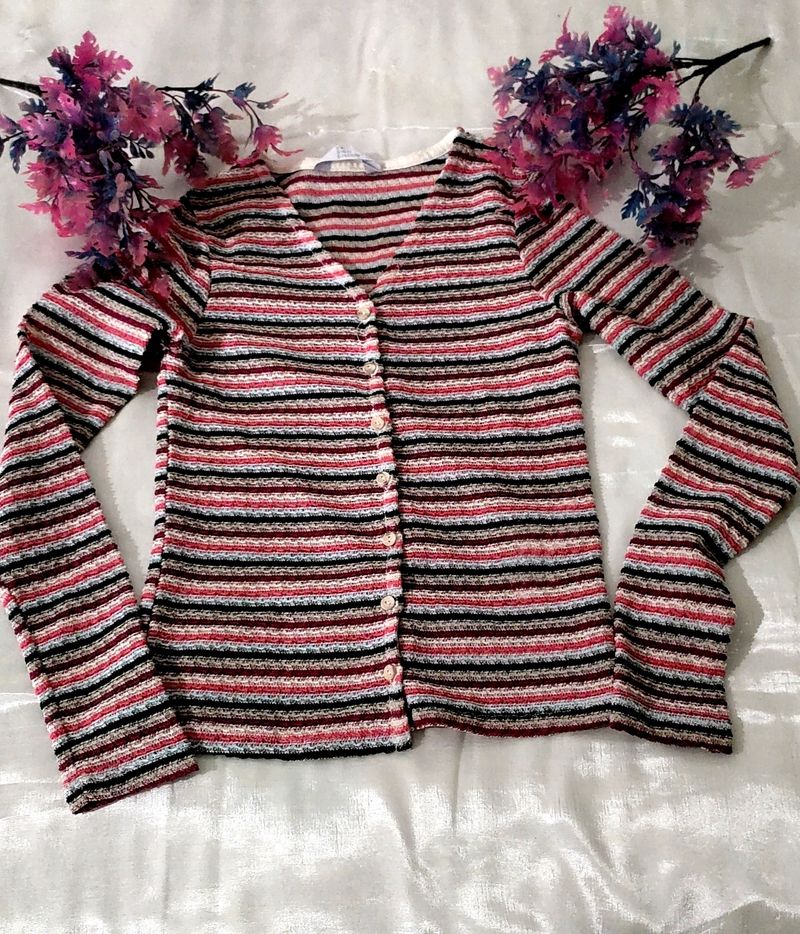 WOMEN&#39;S MULTI COLOUR CARDIGAN