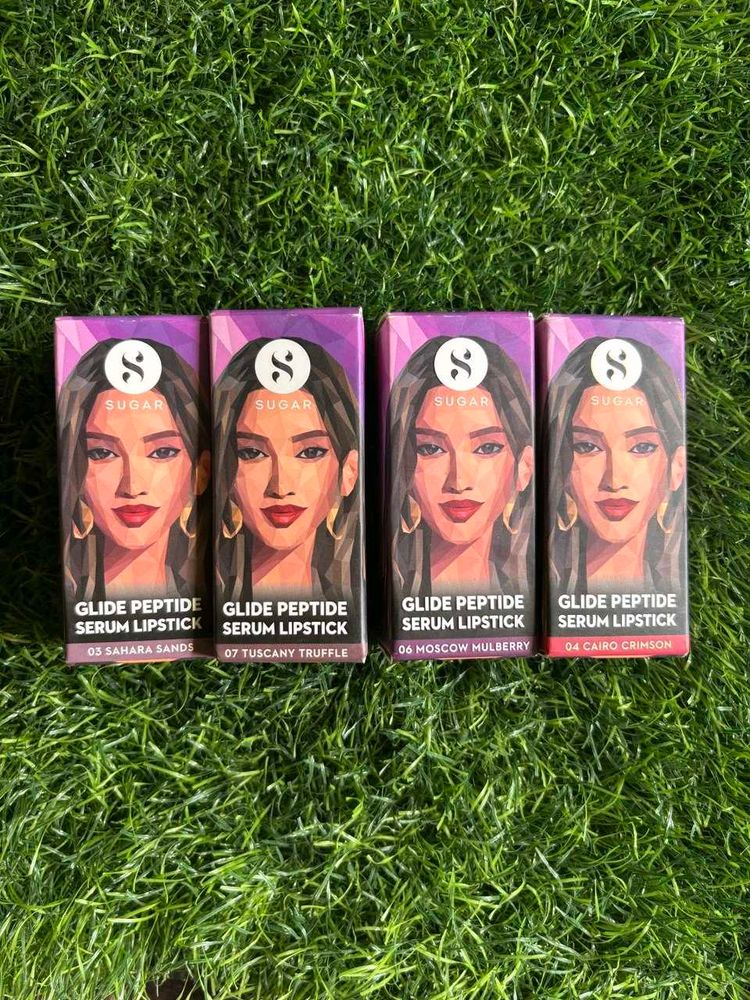 Sugar Glide Peptide Serum Lipstick Set