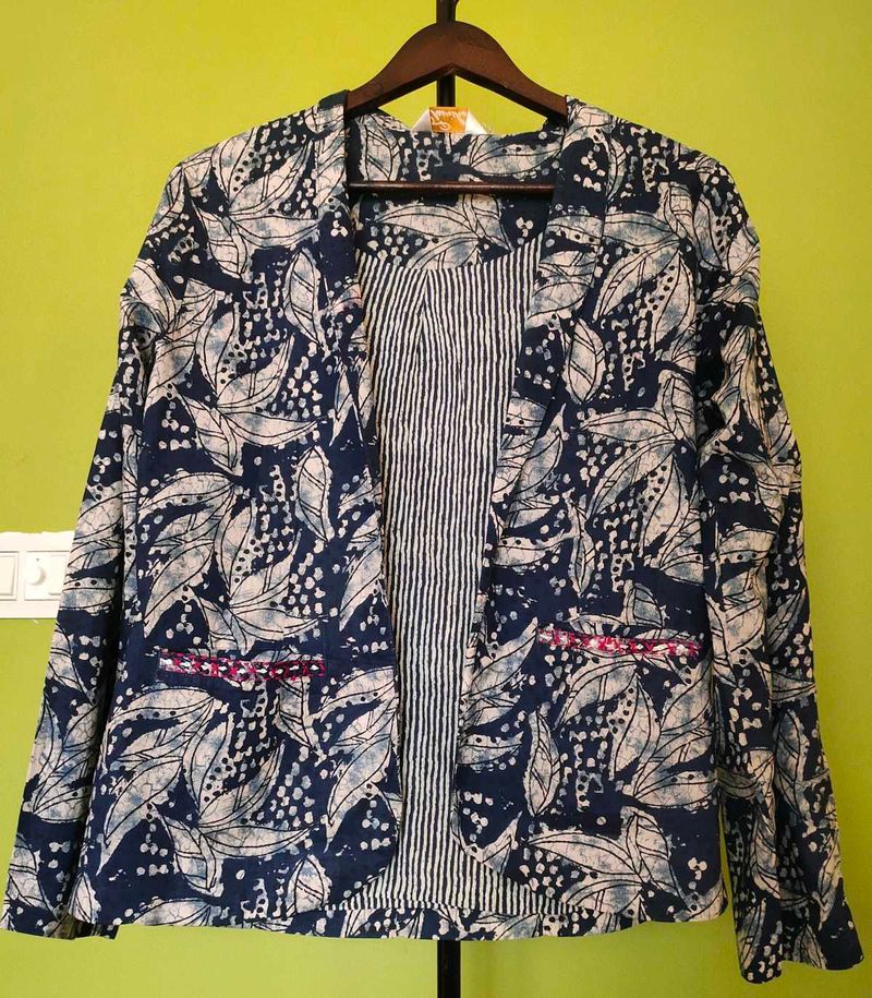 Pour Cotton Blazer New With Tag