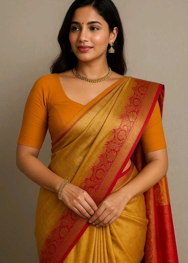 Yellow Cotton Blouse