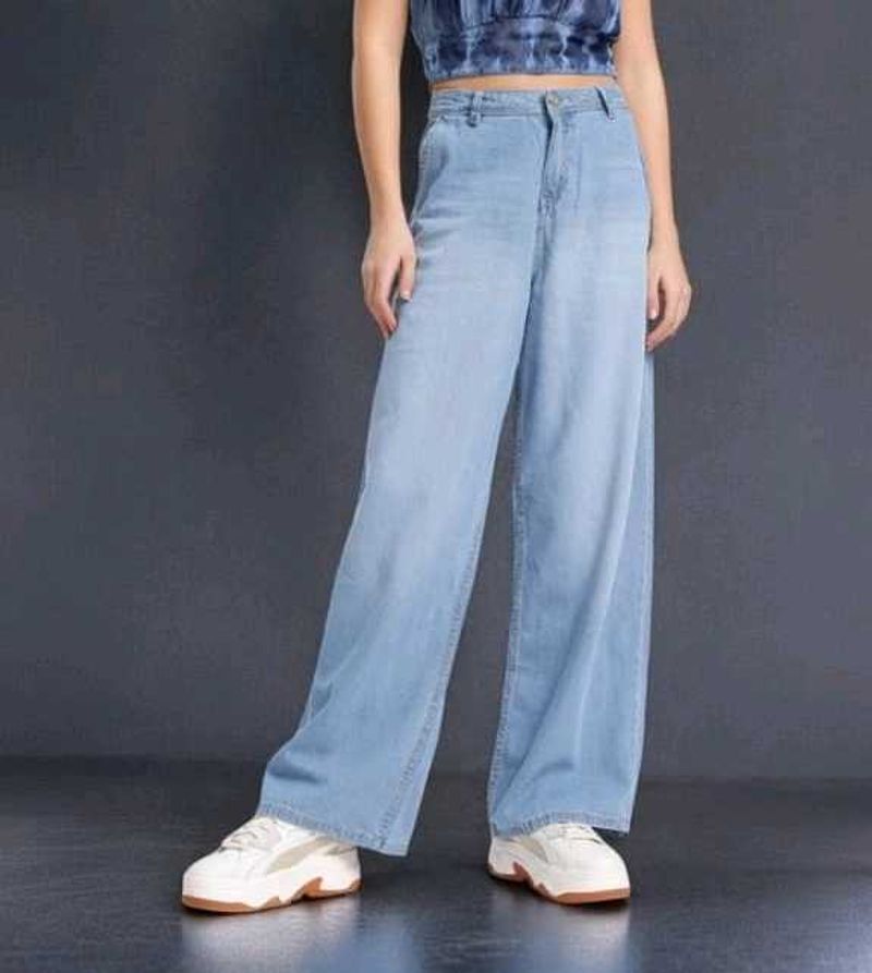 Unused Wide Leg Jeans