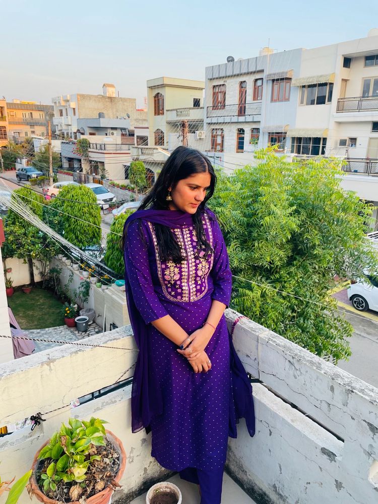 Purple Suit