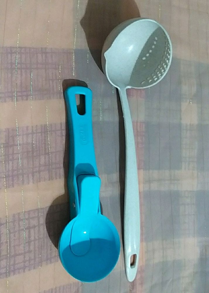 Soup Spatula And Icecream Scoop