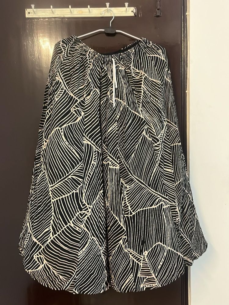 Black And White Palazzo