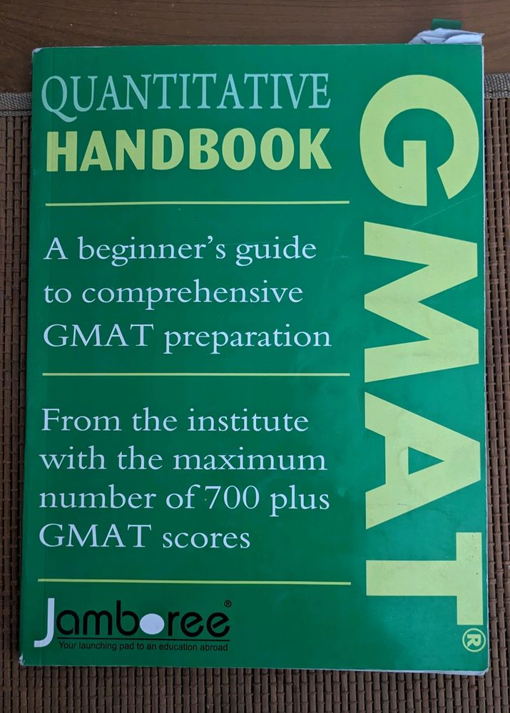 GMAT Books With CD