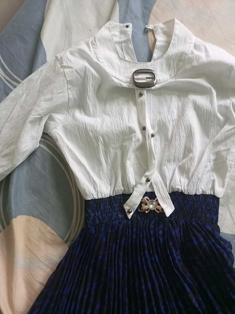 Skirt Model Frock For 6-7 Years Girl