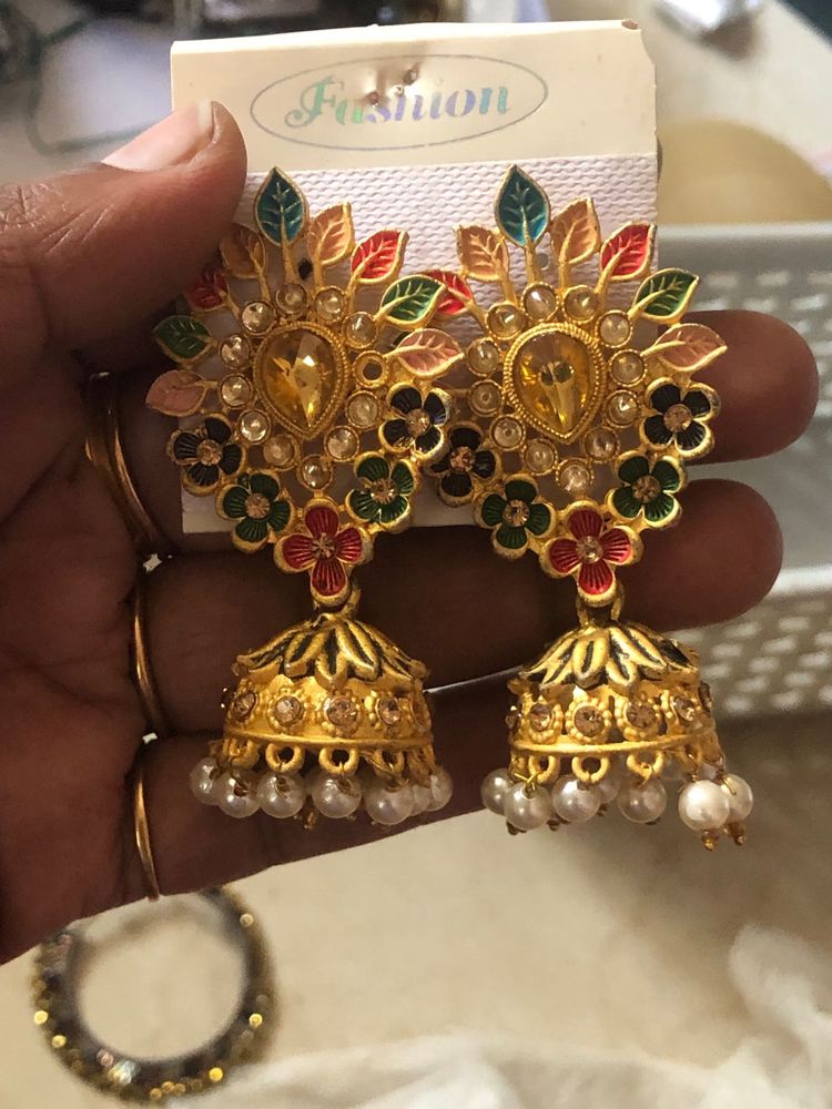Combo Of 3 Earrings