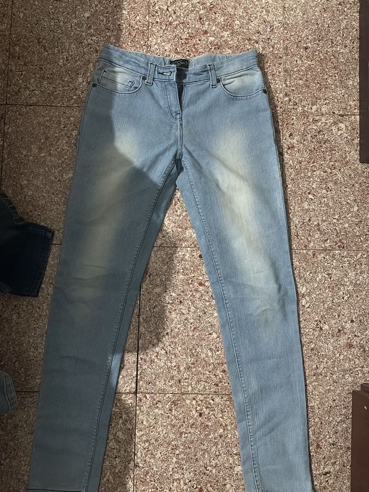 Light Wash Denim Jeans