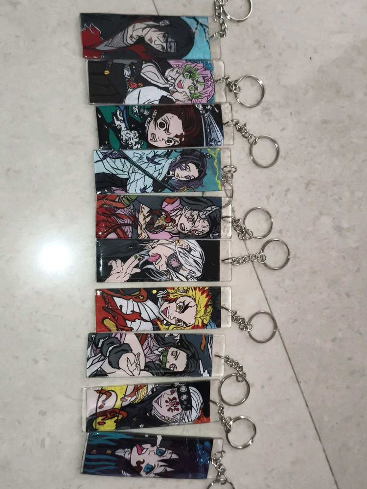 Handmade Demon Slayer Anime Keychains