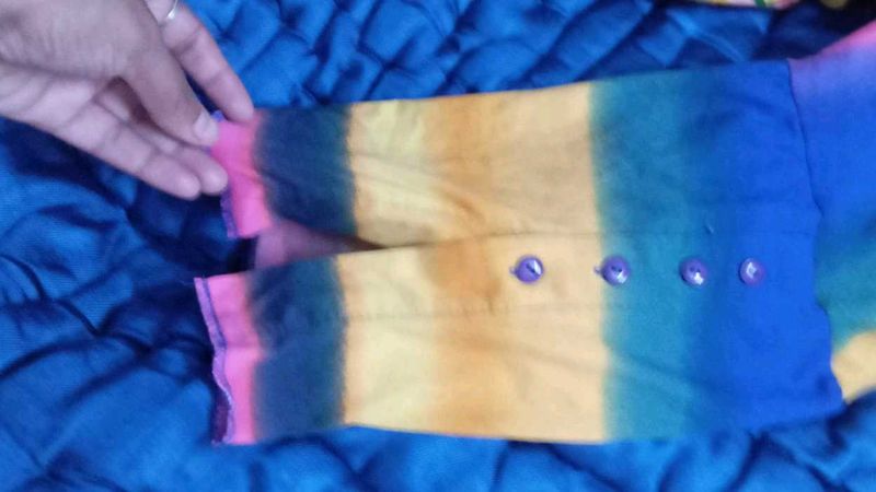 Colorful Tie-Dye crop top