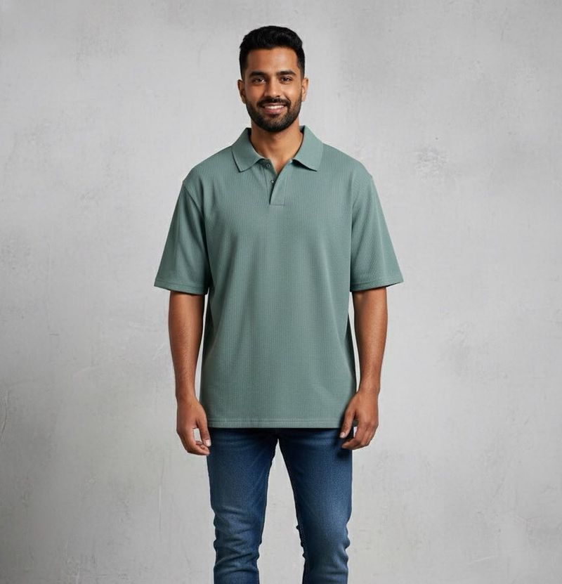 Men&#39;s Casual Polo Shirt - Size XL