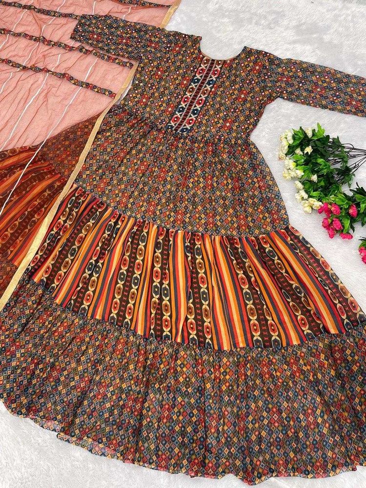 Georgette Anarkali