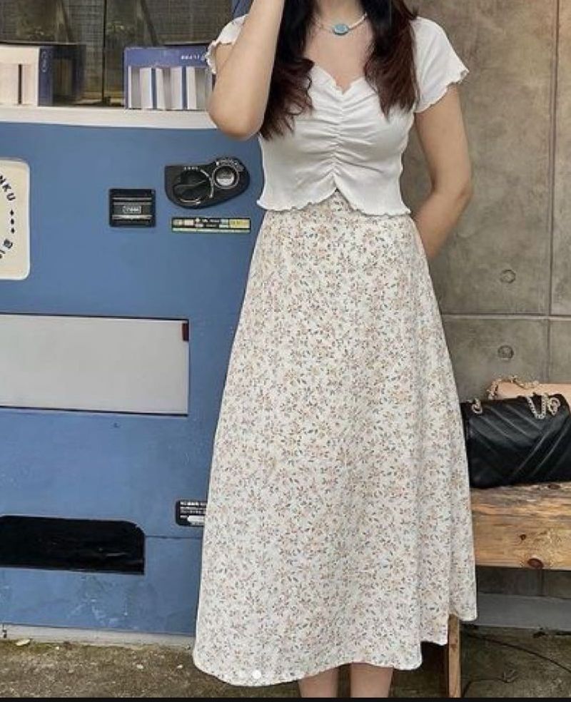 Coquette Skirt For Spring
