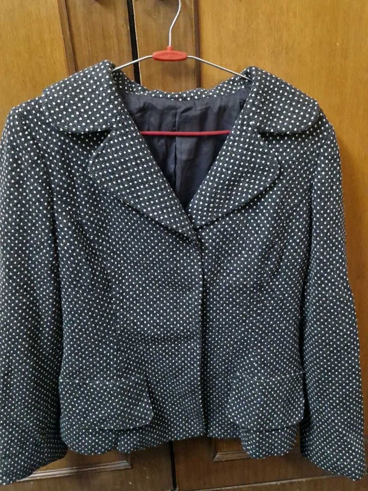 Polka Dot Blazer