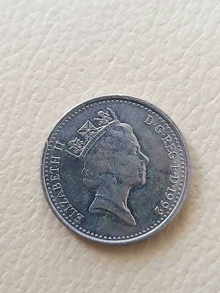 British 10 Pence 1992 Coin