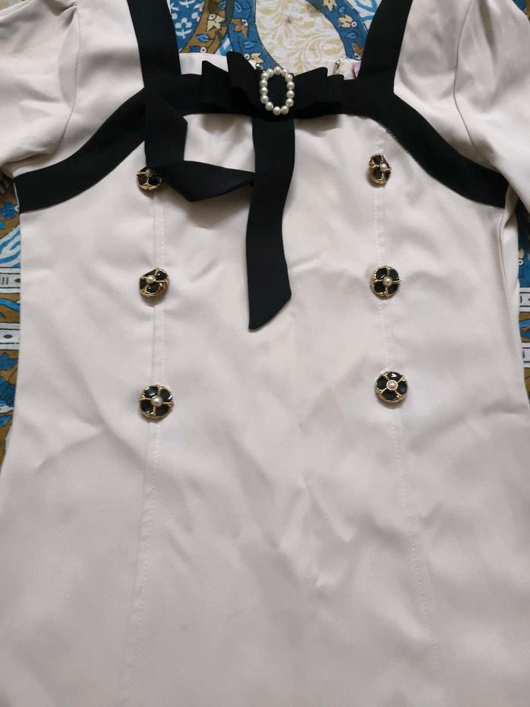Cutecumber Party Wear Midi Dress For7- 8 Year Girl