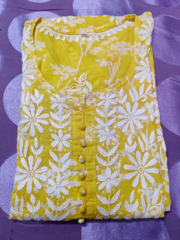 Yellow Kurti