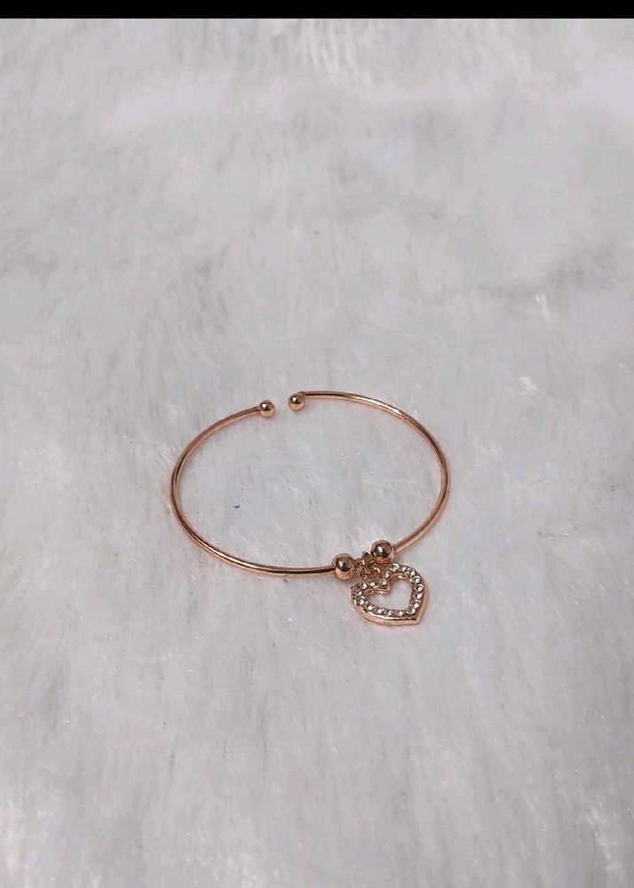 Heart Charm Bracelet