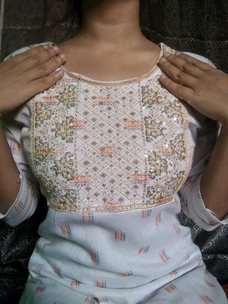 Embroidered Indian Kurti