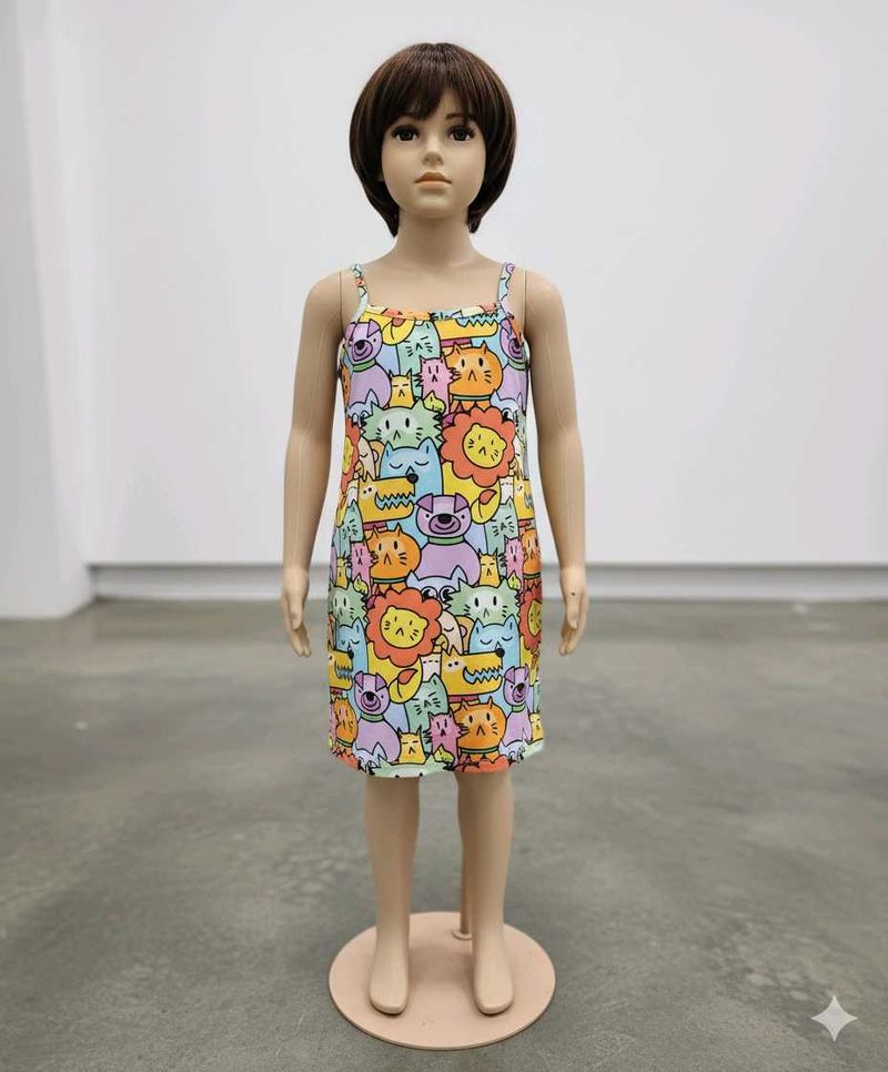 beautiful sleveeless girls dress