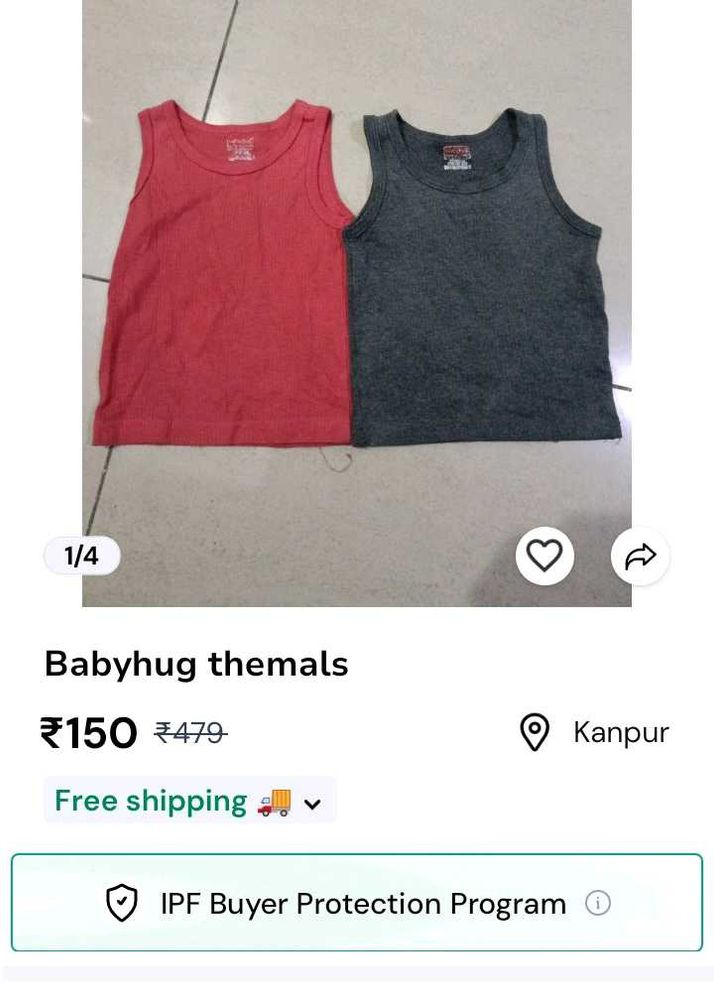 Babyhug Thermals(12-18)