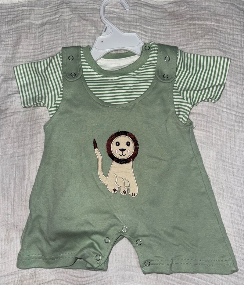 Lion Applique Romper
