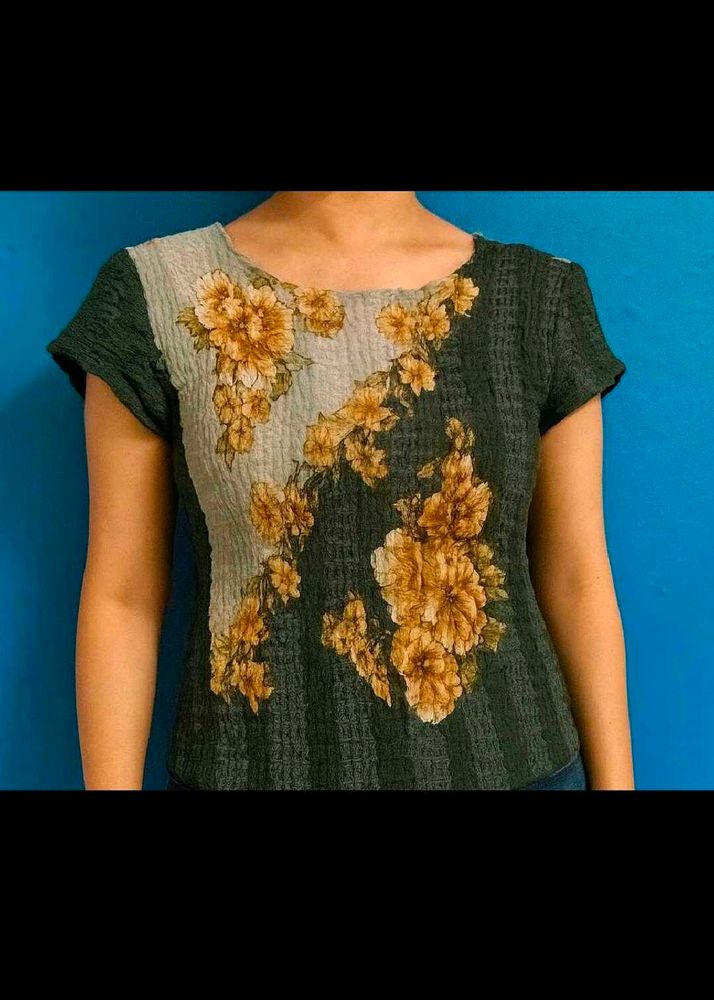 Floral Print Top
