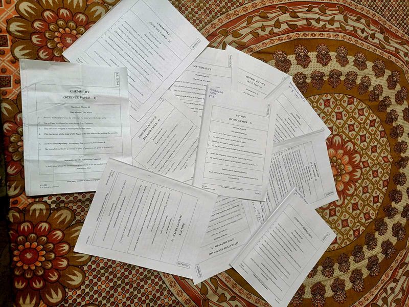 ICSE CLASS 10TH 2025 BOARD EXAMINATION PAPERS