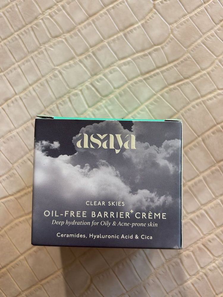 Asaya Clear Skies Oil-Free Barrier Creme
