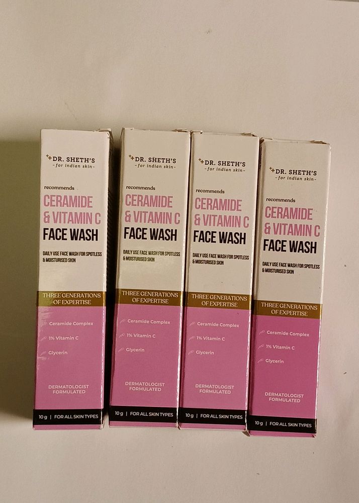 Combo Of 4 Face Wash