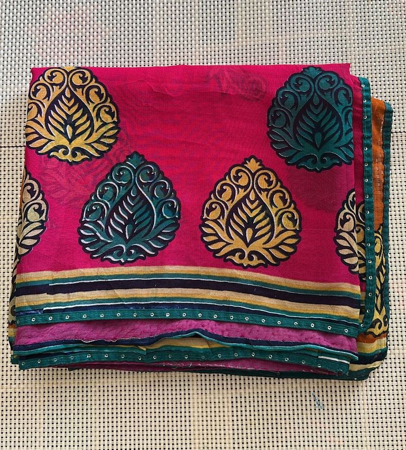 Multicoloured Saree