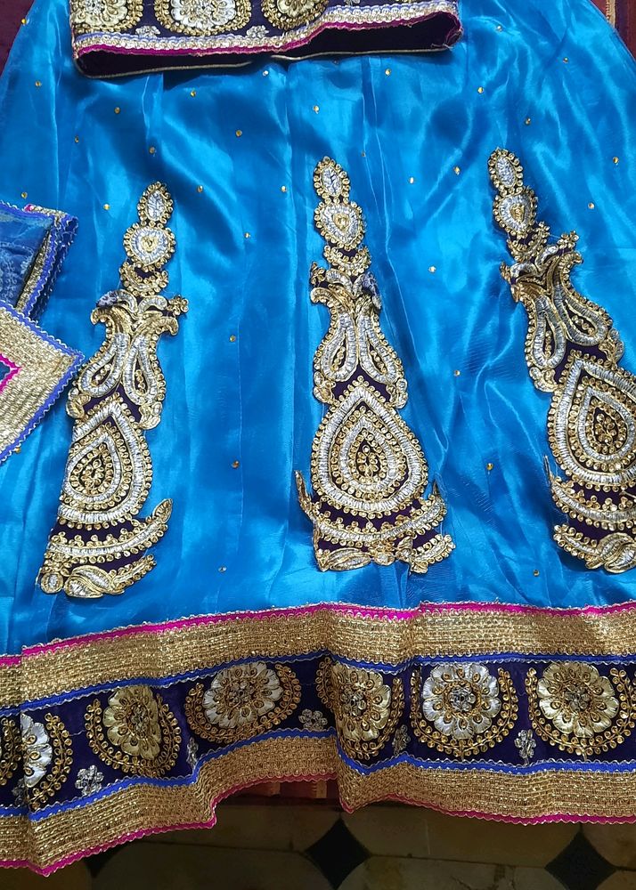 A Lehanga With Blouse Lehang Nd Choli