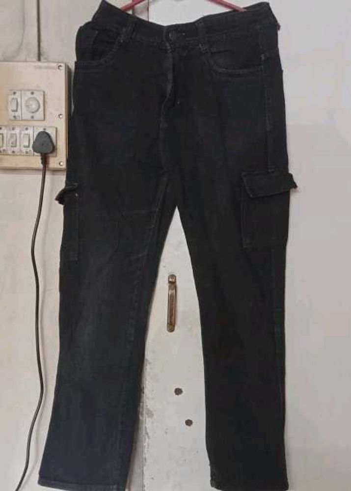 Black Cargo Pants