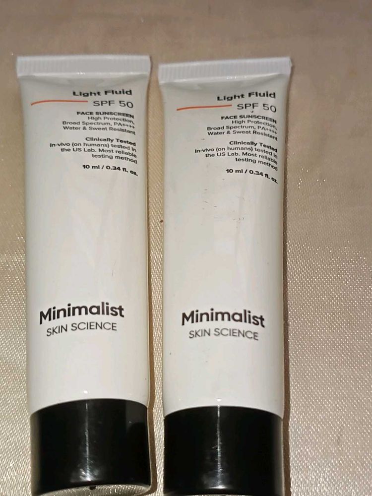 Minimalist Sunscreen SPF 50(Pack Of 2)