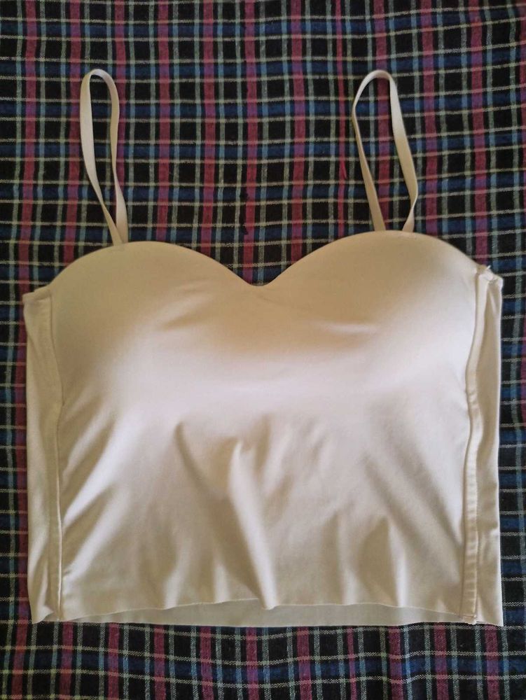 White Bra Top