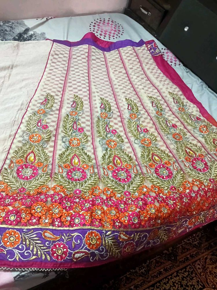 Embroidered Lehenga Skirt