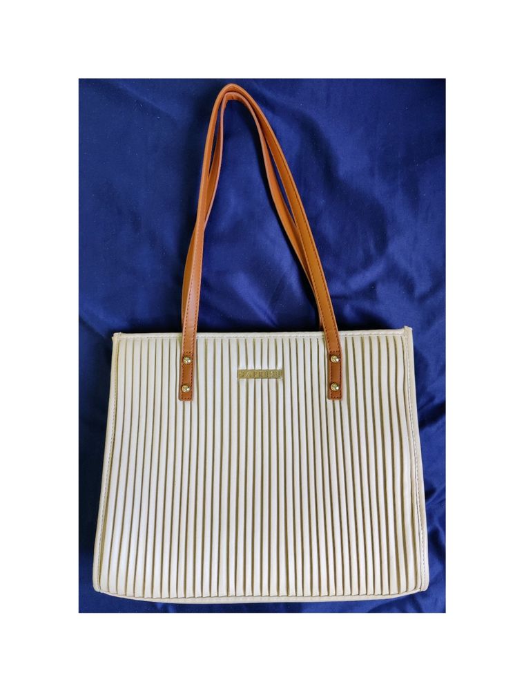 Caprese Diana Faux Leather Zipper Closure Tote Bag