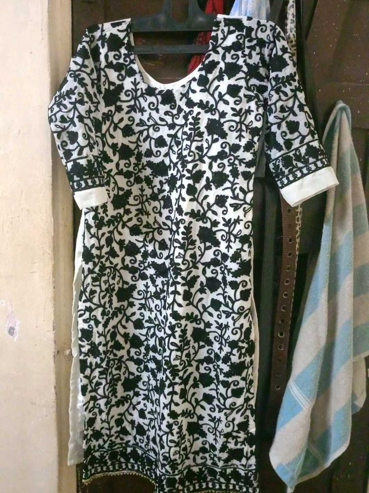 Floral Print Kurta